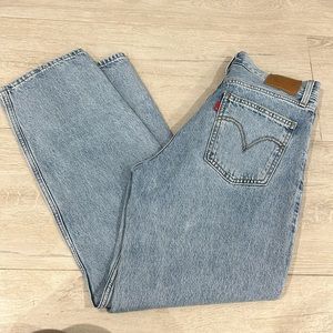 Levi's Light Blue Straight Leg Women's Jeans